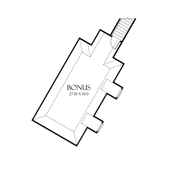 Architectural House Design - European Floor Plan - Other Floor Plan #929-895