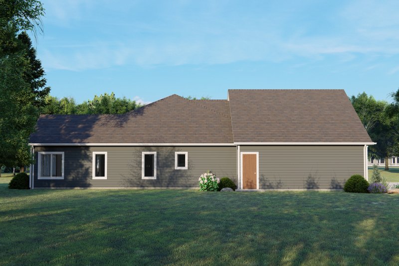 Architectural House Design - Exterior - Other Elevation 1 for Ranch House Plan #1064-352 - 3 bed, 2.5 bath