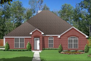 Traditional Exterior - Front Elevation Plan #84-586