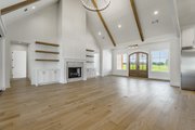 European Style House Plan - 4 Beds 4.5 Baths 3697 Sq/Ft Plan #1096-145 Interior 