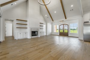 Interior - Family Room for European House Plan #1096-145 - 4 bed, 4.5 bath