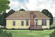 Traditional Style House Plan - 3 Beds 2 Baths 1383 Sq/Ft Plan #453-41 