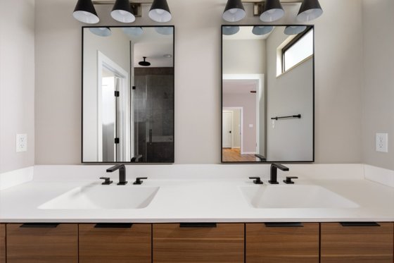 Interior - Master Bathroom for Contemporary House Plan #1080-14 - 4 bed, 2.5 bath