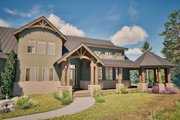Farmhouse Style House Plan - 4 Beds 3 Baths 2842 Sq/Ft Plan #80-224 Exterior 