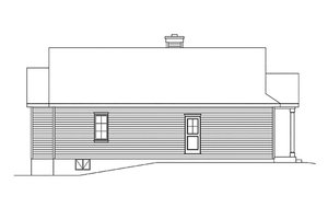 Exterior - Other Elevation 1 for Ranch House Plan #22-615 - 3 bed, 2 bath