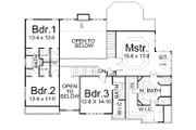 European Style House Plan - 5 Beds 4 Baths 3254 Sq/Ft Plan #119-263 
