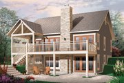 Bungalow Style House Plan - 2 Beds 1 Baths 1324 Sq/Ft Plan #23-2262 