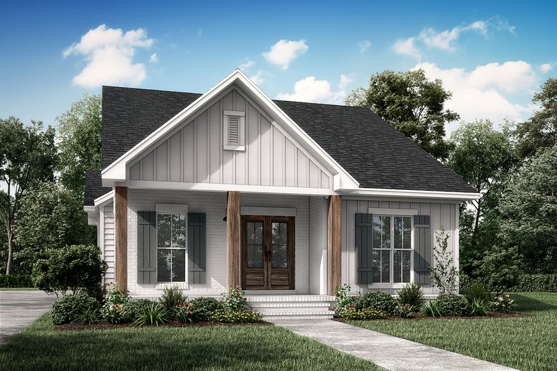 Dream House Plan - Exterior - Front Elevation 3 for Cottage House Plan #430-114 - 3 bed, 2 bath