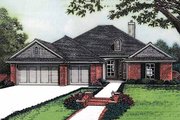 European Style House Plan - 4 Beds 2 Baths 2027 Sq/Ft Plan #310-589 