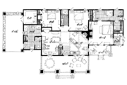 Craftsman Style House Plan - 3 Beds 2.5 Baths 1776 Sq/Ft Plan #942-19 