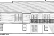 Bungalow Style House Plan - 3 Beds 2 Baths 1315 Sq/Ft Plan #46-662 