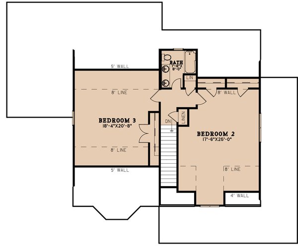 Dream House Plan - Craftsman Floor Plan - Upper Floor Plan #923-240