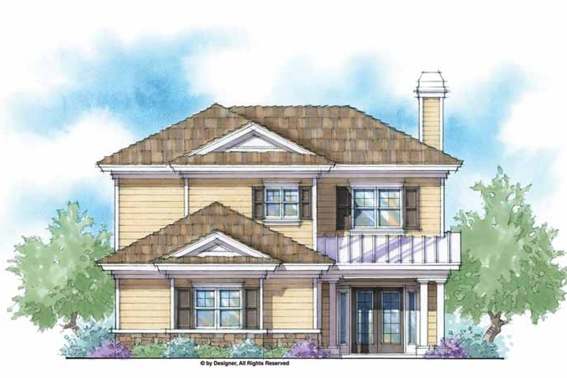 House Design - Country Exterior - Front Elevation Plan #938-43
