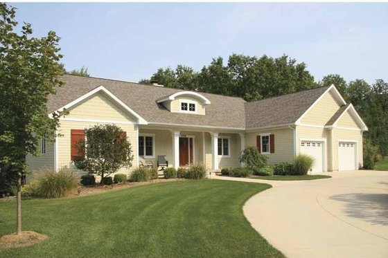 Exterior - Front Elevation 3 for Craftsman House Plan #928-149 - 3 bed, 2.5 bath