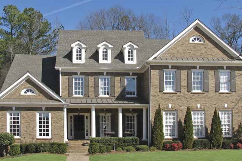 Home Plan - Traditional Exterior - Front Elevation Plan #54-334