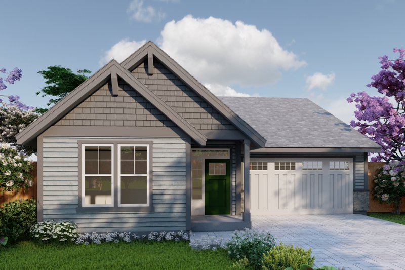 Home Plan - Craftsman Exterior - Front Elevation Plan #53-740