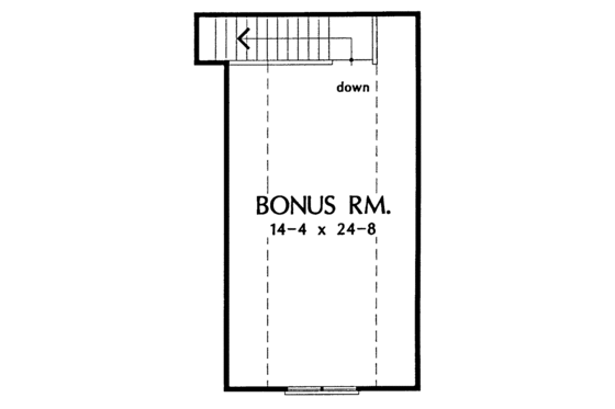Floor Plan - Other Floor for Country House Plan #929-198 - 4 bed, 2.5 bath