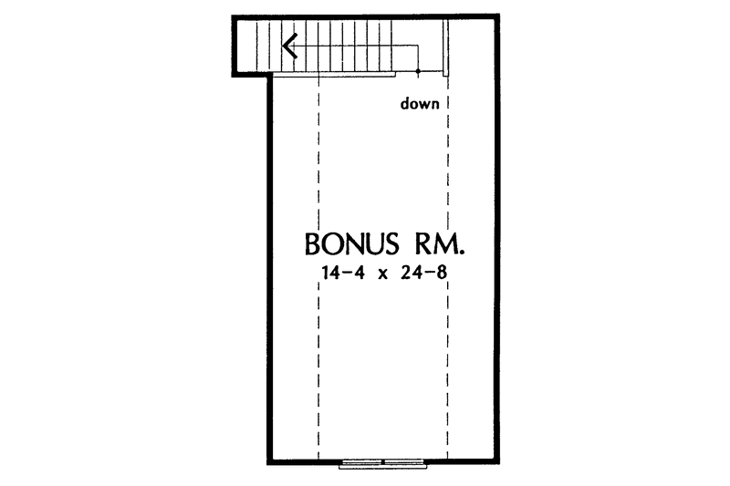 Home Plan - Floor Plan - Other Floor for Country House Plan #929-198 - 4 bed, 2.5 bath