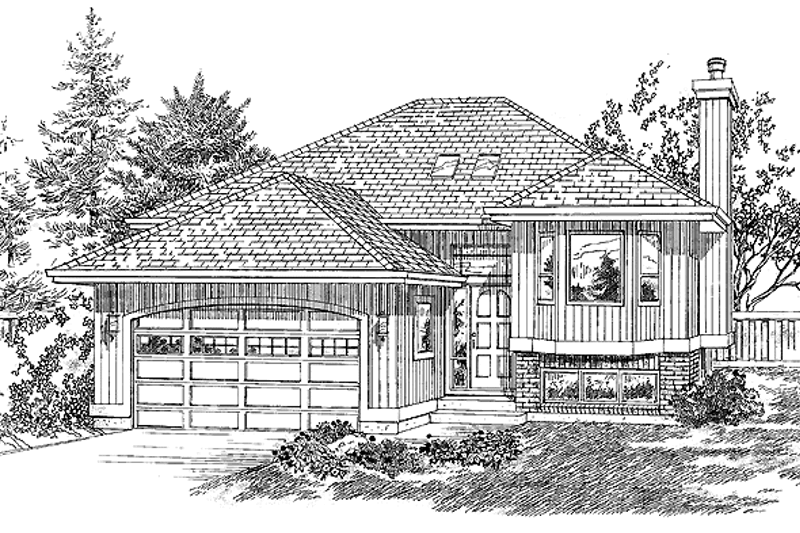 Dream House Plan - Craftsman Exterior - Front Elevation Plan #47-865