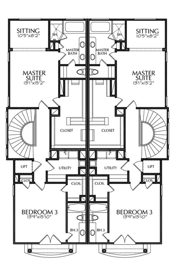 Architectural House Design - Mediterranean Floor Plan - Other Floor Plan #1021-16