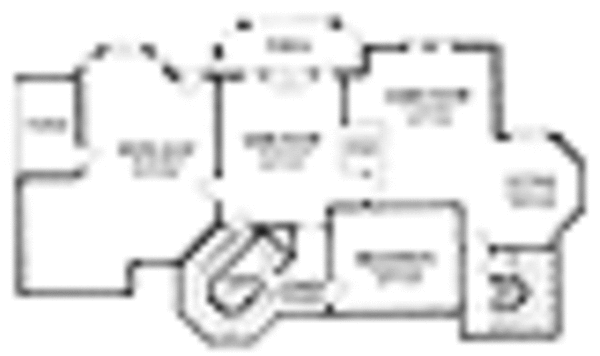 Home Plan - Tudor Floor Plan - Lower Floor Plan #952-139