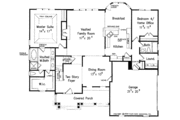 Country Style House Plan - 4 Beds 3 Baths 2687 Sq/Ft Plan #927-695 