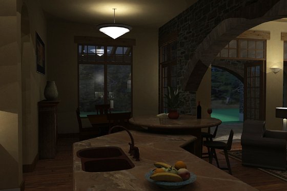 Photo 7 for Mediterranean House Plan #120-163 - 4 bed, 3.5 bath