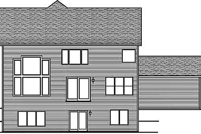 Dream House Plan - Traditional Exterior - Front Elevation Plan #320-1477