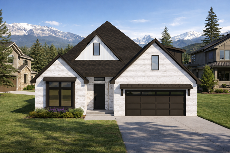 Dream House Plan - Exterior - Front Elevation 4 for Traditional House Plan #1119-3 - 4 bed, 3 bath