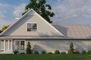 Traditional Style House Plan - 3 Beds 3 Baths 1588 Sq/Ft Plan #17-2435 Exterior 