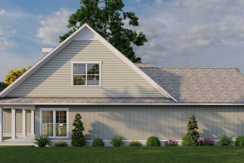 Home Plan - Exterior - Other Elevation 4 for Traditional House Plan #17-2435 - 3 bed, 3 bath