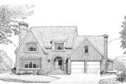 European Style House Plan - 4 Beds 2.5 Baths 2807 Sq/Ft Plan #410-232 