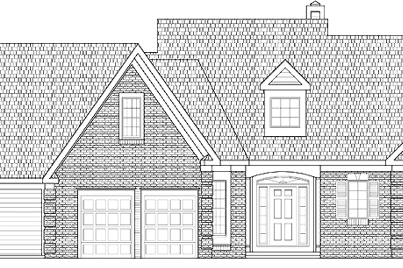 Architectural House Design - Classical Exterior - Front Elevation Plan #328-357