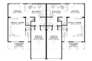 Country Style House Plan - 6 Beds 4 Baths 2502 Sq/Ft Plan #17-2756 