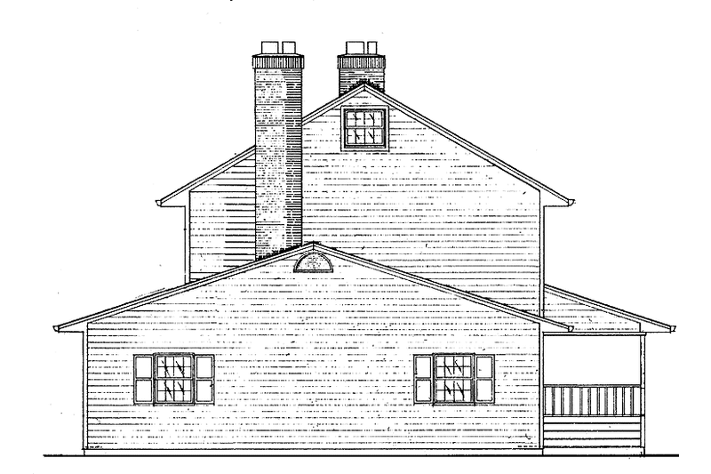 Home Plan - Floor Plan - Other Floor for Country House Plan #320-1507 - 4 bed, 2.5 bath