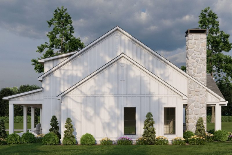 House Design - Exterior - Other Elevation for Farmhouse House Plan #923-409 - 3 bed, 2.5 bath