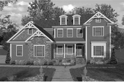 Traditional Style House Plan - 4 Beds 4 Baths 2953 Sq/Ft Plan #56-679 