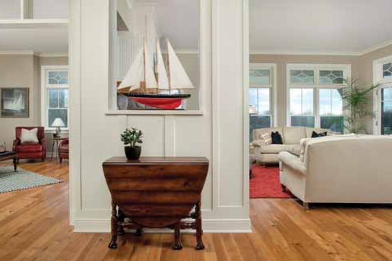 Home Plan - Interior - Family Room 2 for Victorian House Plan #928-53 - 3 bed, 2.5 bath