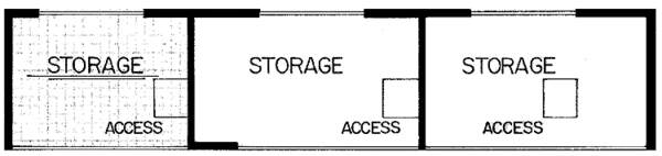Architectural House Design - Contemporary Floor Plan - Upper Floor Plan #60-734