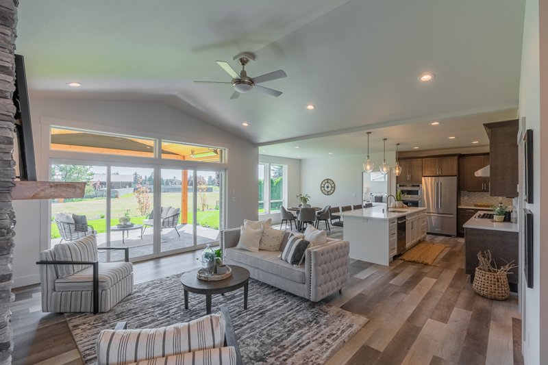 Dream House Plan - Photo 10 for Ranch House Plan #1070-143 - 3 bed, 2 bath