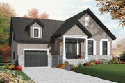 Ranch Style House Plan - 2 Beds 1 Baths 1126 Sq/Ft Plan #23-2434 