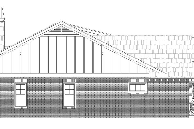 Dream House Plan - Exterior - Other Elevation for Southern House Plan #932-80 - 3 bed, 2.5 bath