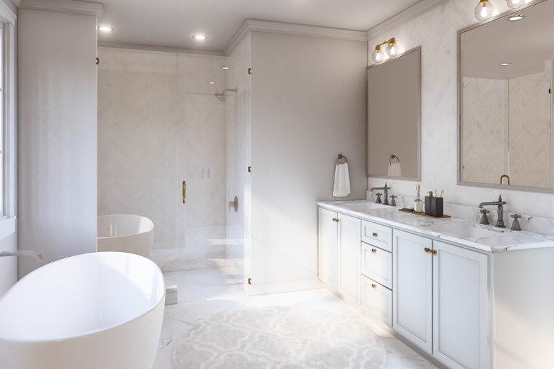 Dream House Plan - Interior - Master Bathroom for Cottage House Plan #430-263 - 3 bed, 2.5 bath