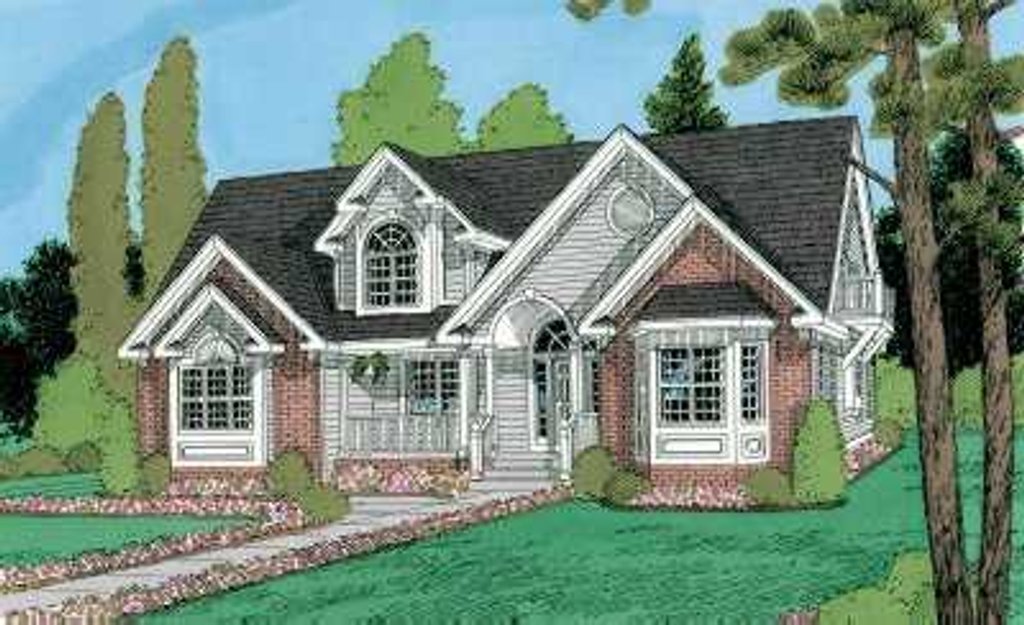 Traditional Style House Plan - 4 Beds 2.5 Baths 3066 Sq/Ft Plan #75-156