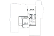 European Style House Plan - 4 Beds 4 Baths 3411 Sq/Ft Plan #67-438 