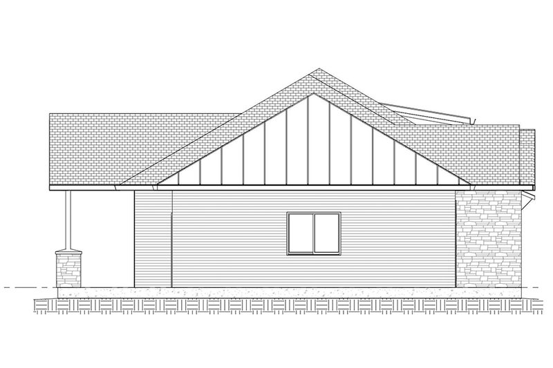 Architectural House Design - Right Side