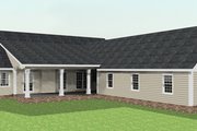 Country Style House Plan - 4 Beds 2 Baths 2435 Sq/Ft Plan #44-123 