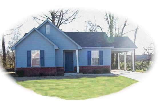 Exterior - Front Elevation for Traditional House Plan #81-13603 - 2 bed, 1 bath