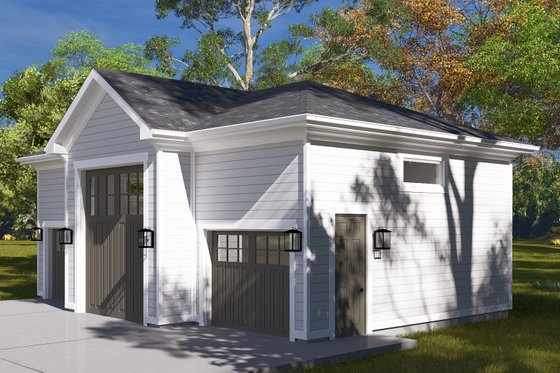 Exterior - Front Elevation 10 for Farmhouse House Plan #1060-249, 0 bath