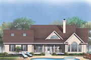 Country Style House Plan - 4 Beds 2.5 Baths 2273 Sq/Ft Plan #929-348 